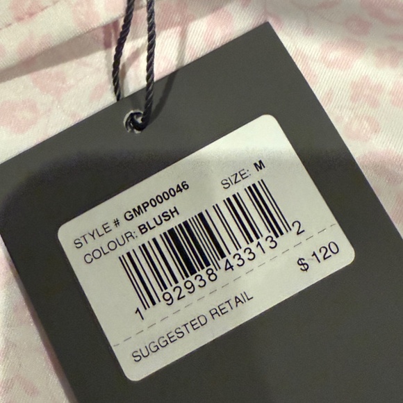 G/Fore Men's Medium Blush Pink Garden Tech Jersey Polo MSRP $120 - Picture 5 of 6